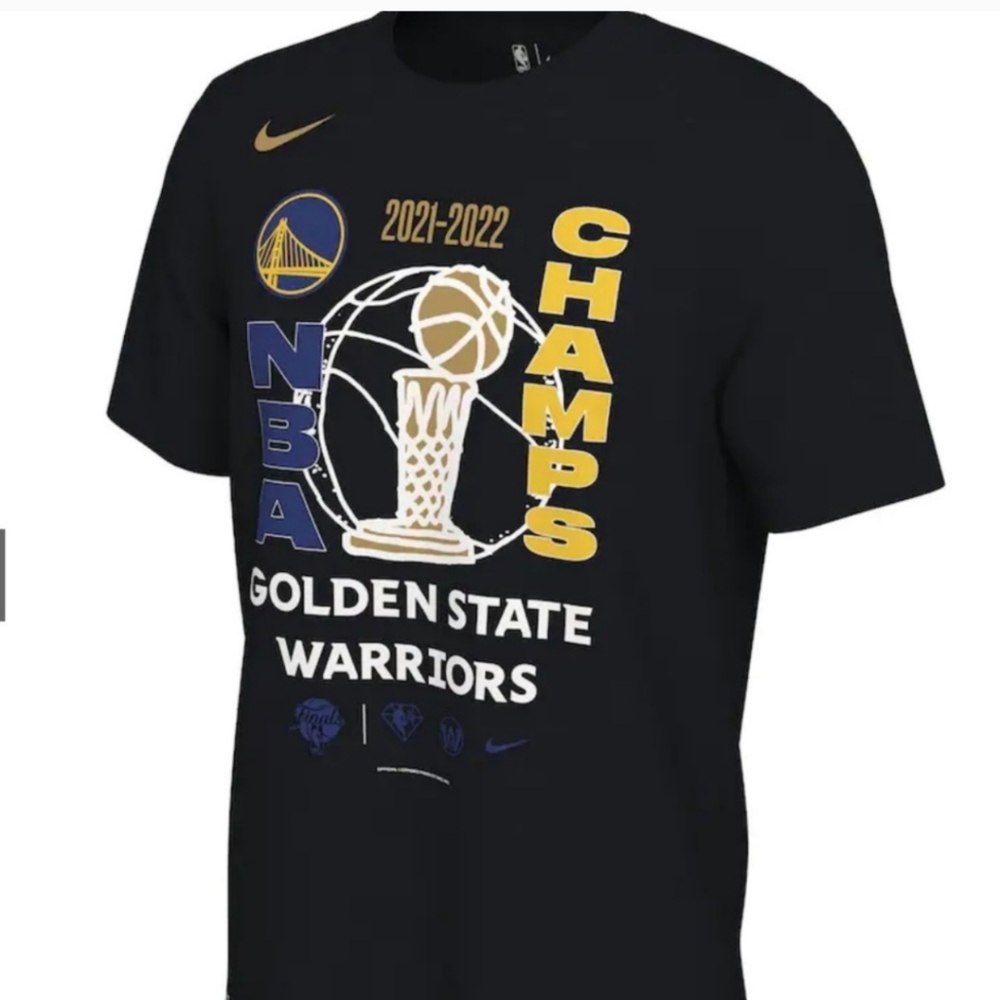 🆕️ NIKE NBA FINALS CHAMPIONS 2021-2022 GOLDEN STATE WARRIORS SHIRT